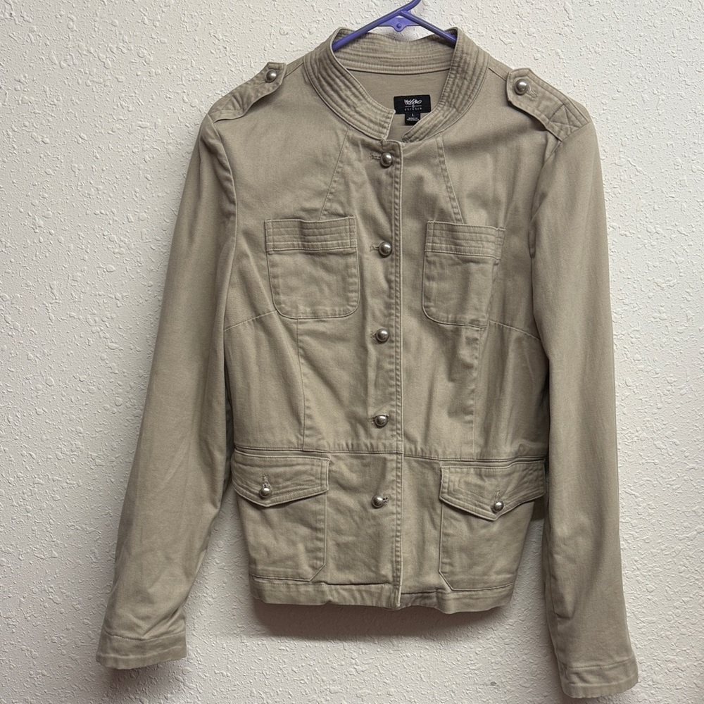 Mossimo Supply Co. Tan Utility Jacket